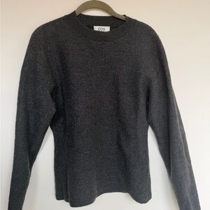 COS Charcoal Crewneck Sweater
